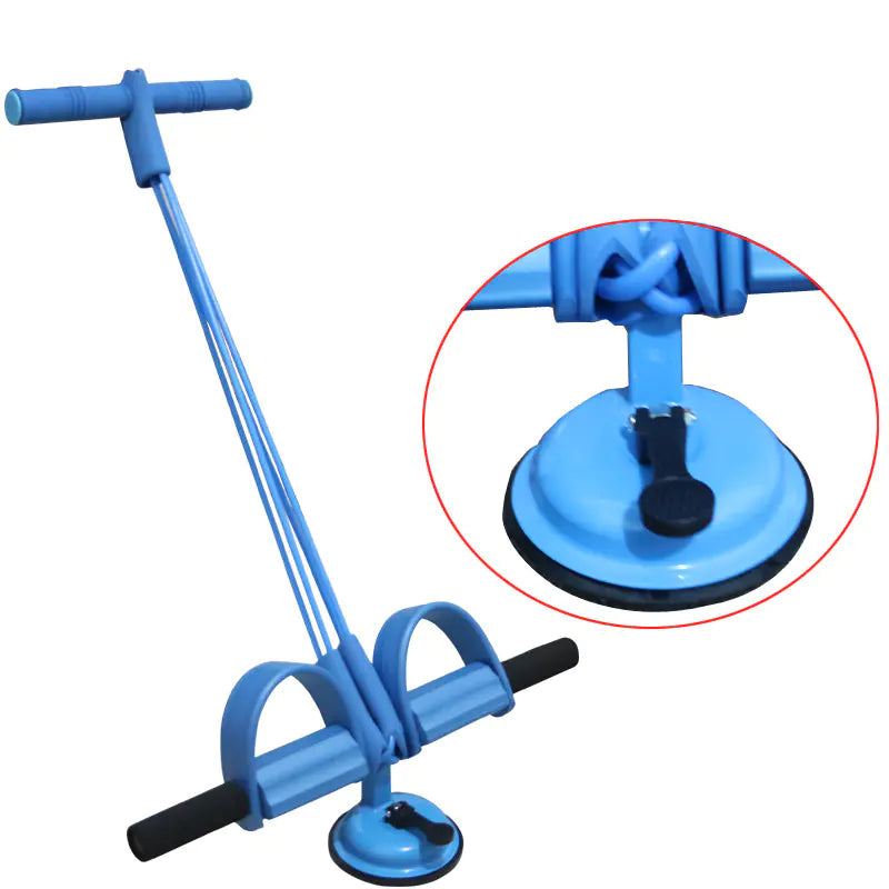 Abdominal Trainer + Resistance Bands for Home Workouts