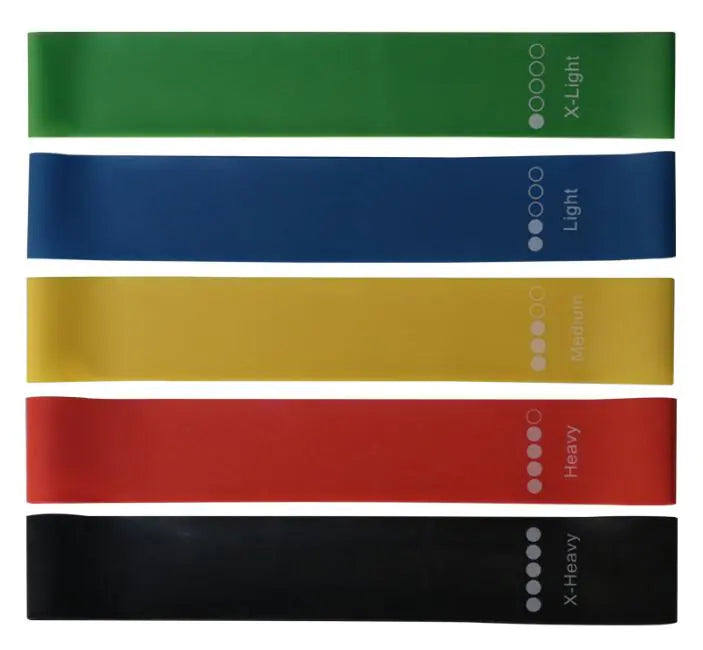 Set of 5 Premium Resistance Bands Kits – Versatile & Effective Workouts at Home, in the Garden, or on the Beach
