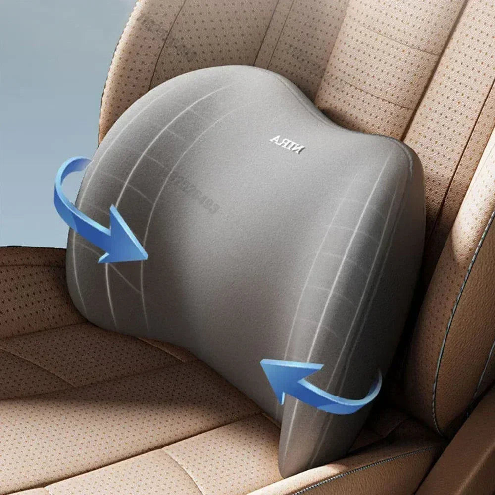Ergonomic Memory Foam Lumbar Support Pillow